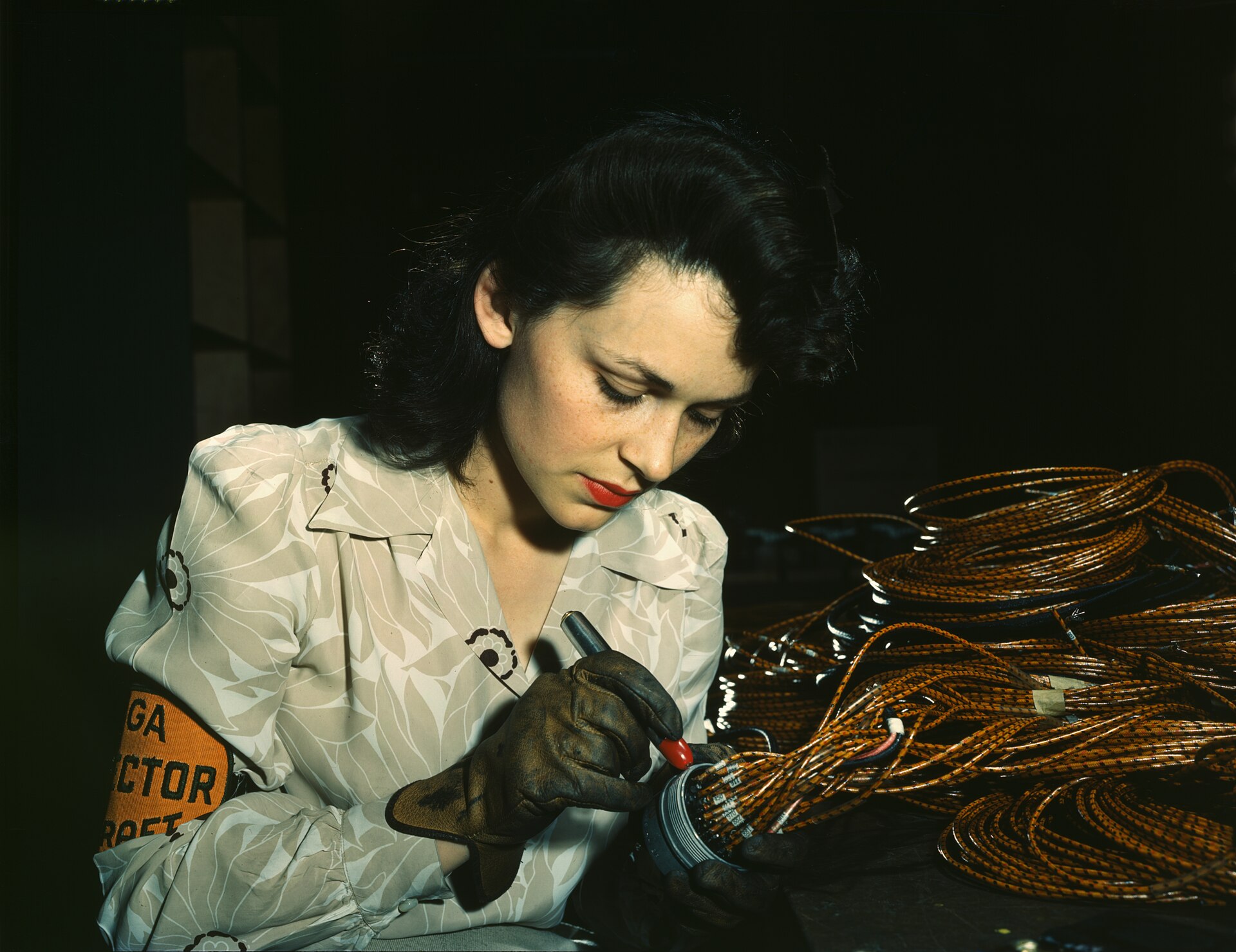 American workers in a professional environment